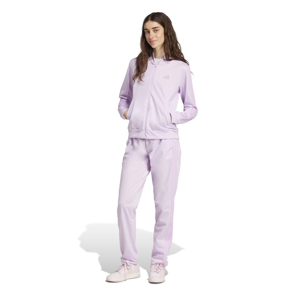 ADIDAS - Buzo Conjunto Mujer Adidas Essentials 3 Rayas