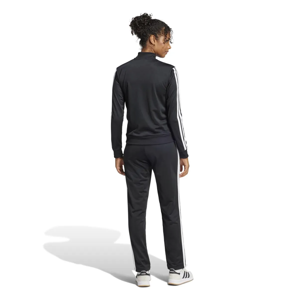ADIDAS - Buzo Conjunto Deportivo Mujer Essentials 3 Stripes Adidas