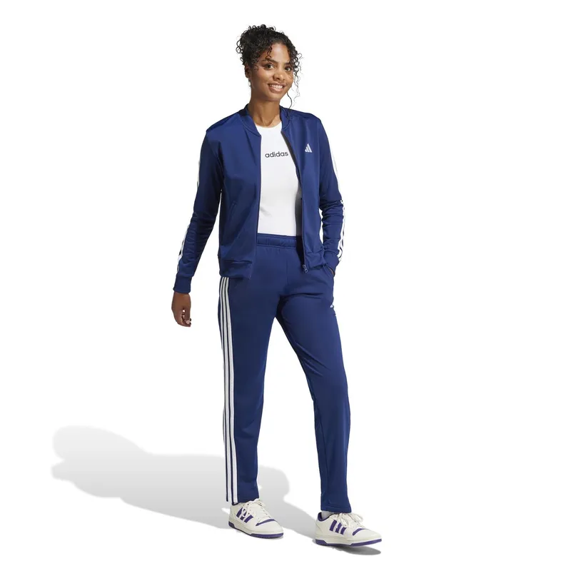 ADIDAS - Buzo Conjunto Mujer Adidas Essentials 3 Rayas