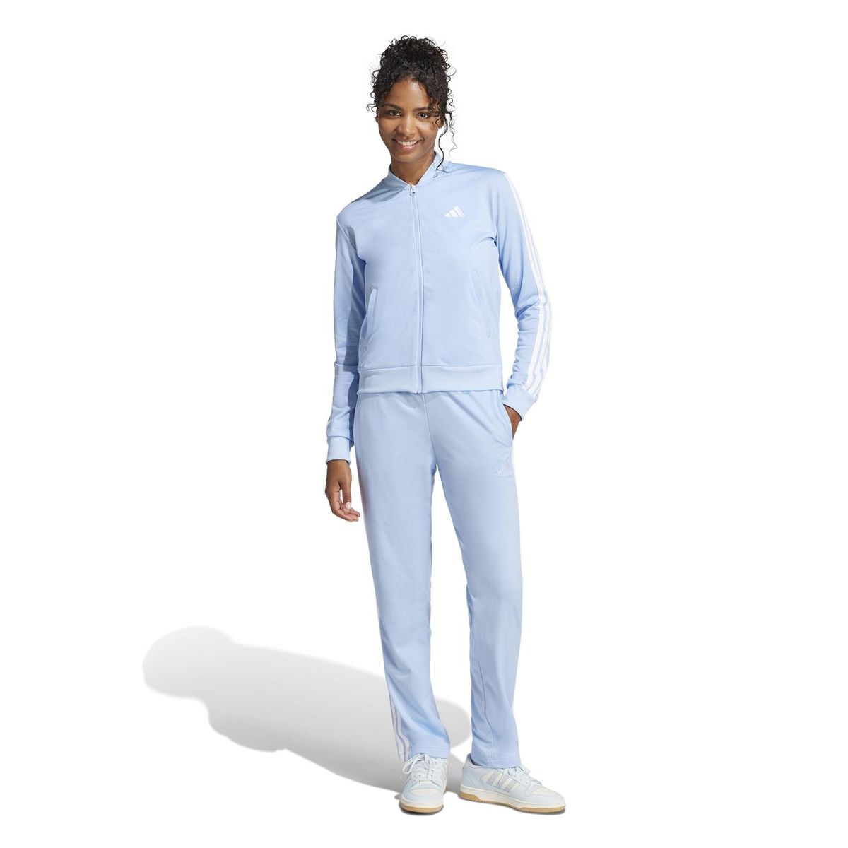ADIDAS - Buzo Conjunto Mujer Adidas Essentials 3 Rayas