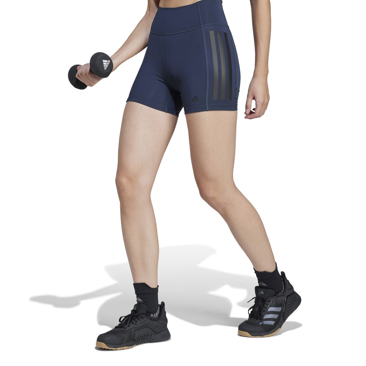 ADIDAS - Mallas Training Mujer Adidas Optime 3 Tiras