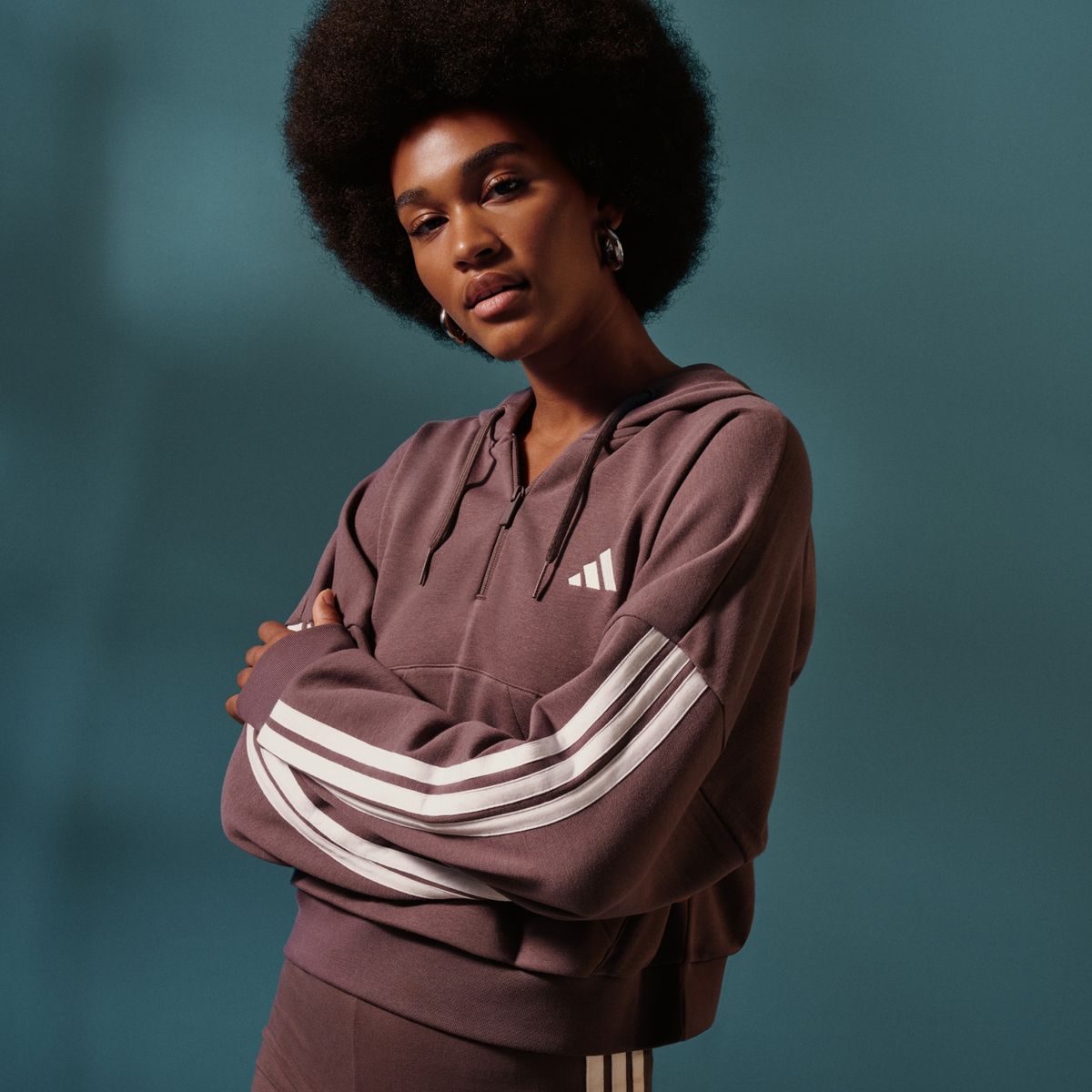 ADIDAS - Polera Casual Mujer Adidas 3 Rayas Essentials
