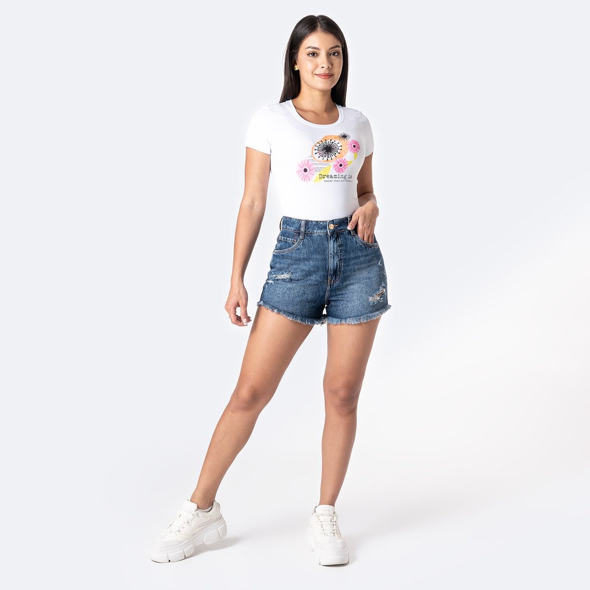 PIONIER - Short 100% Algodón Mujer Pionier