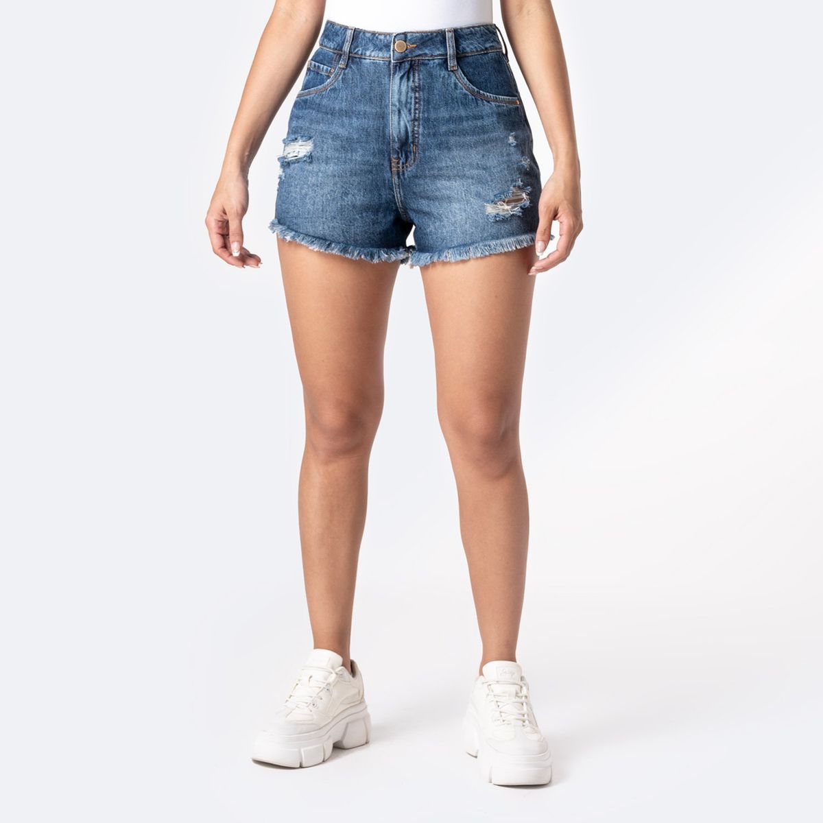 PIONIER - Short 100% Algodón Mujer Pionier