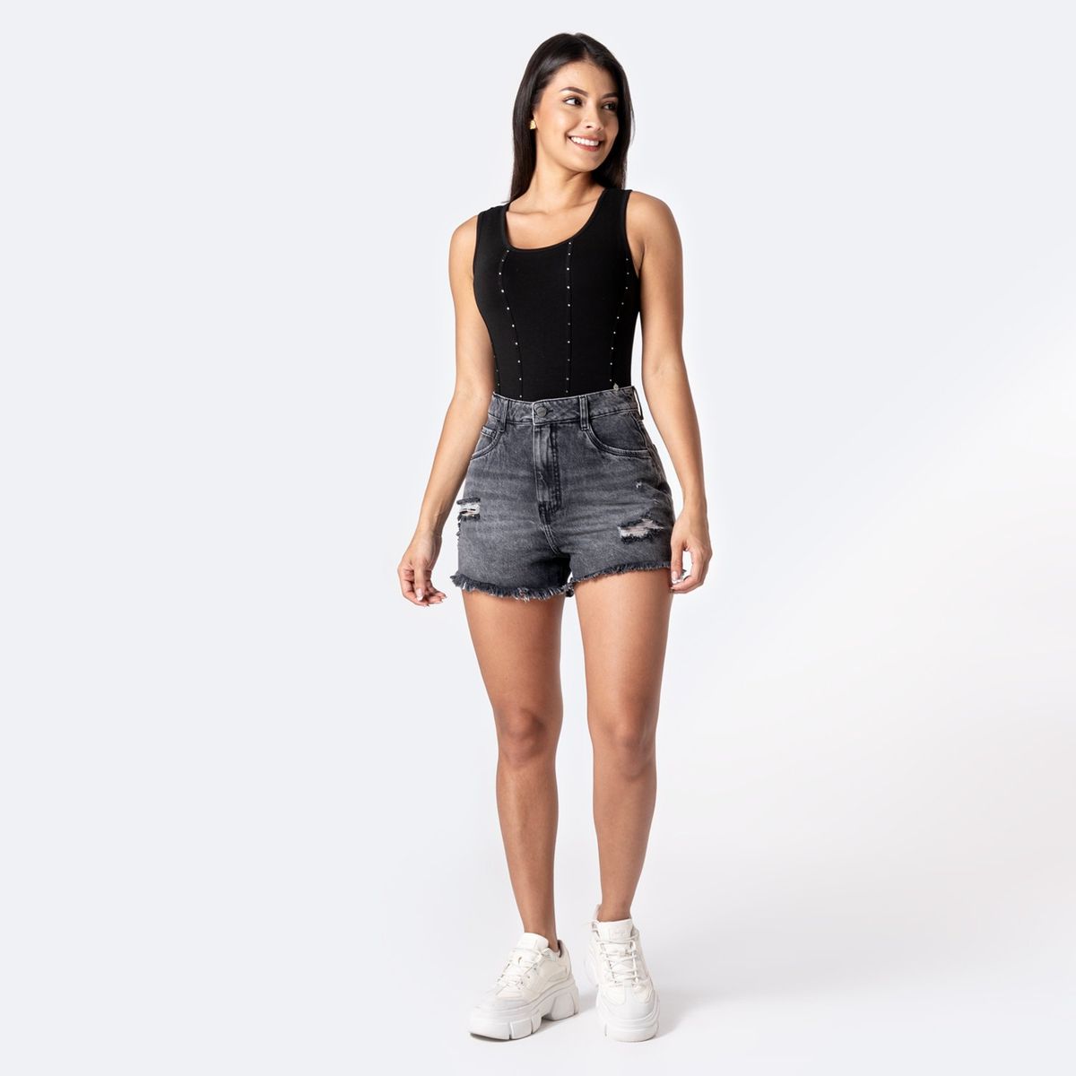 PIONIER - Short 100% Algodón Mujer Pionier