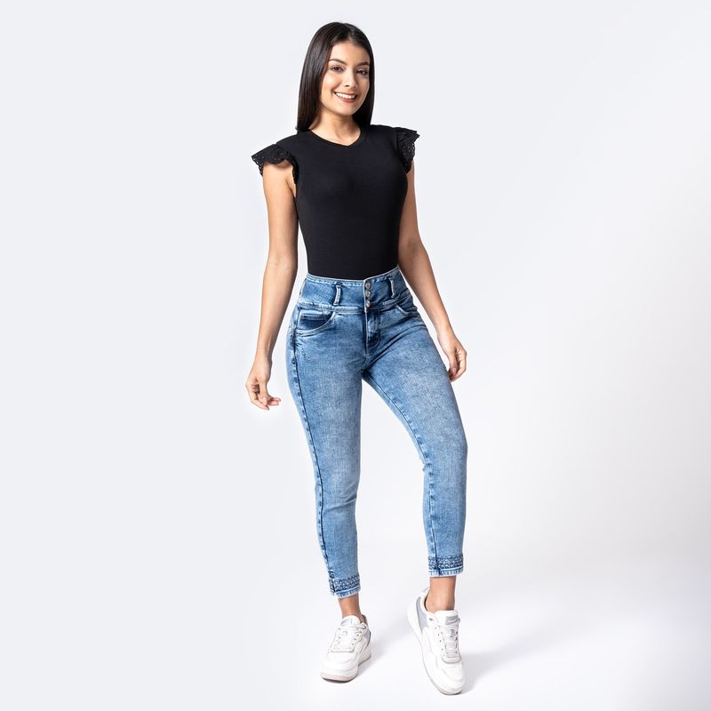 PIONIER - Jean Skinny Algodón Mujer Pionier