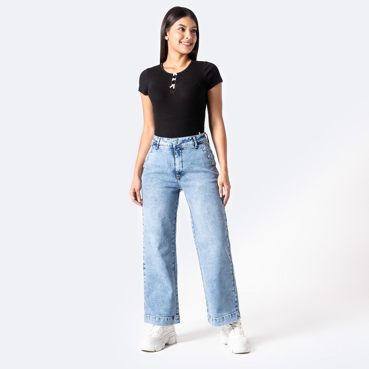 PIONIER - Jean Skinny Algodón Mujer Pionier