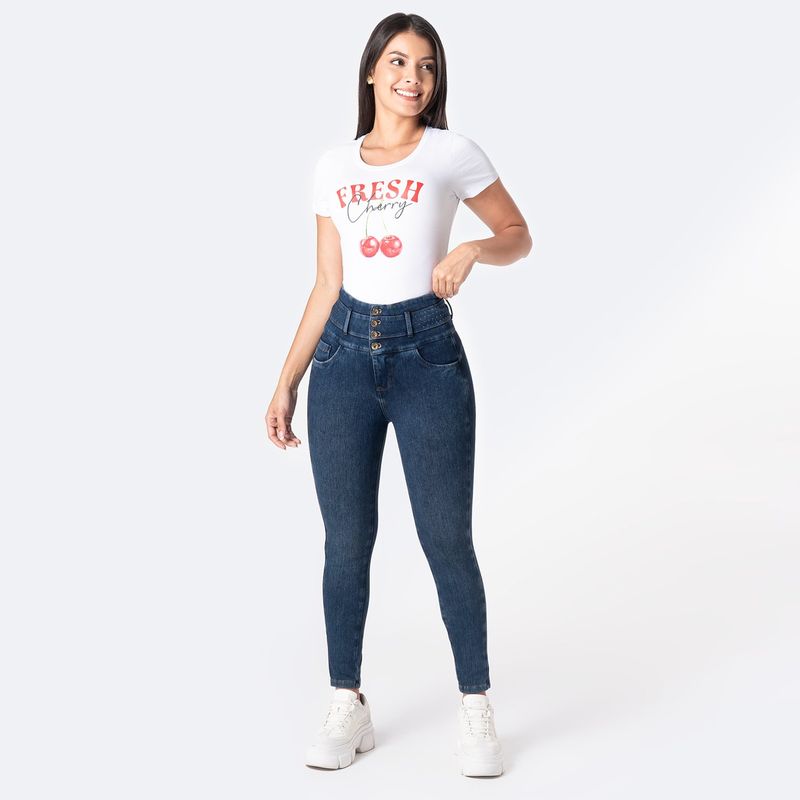 PIONIER - Jean Skinny Algodón Mujer Pionier
