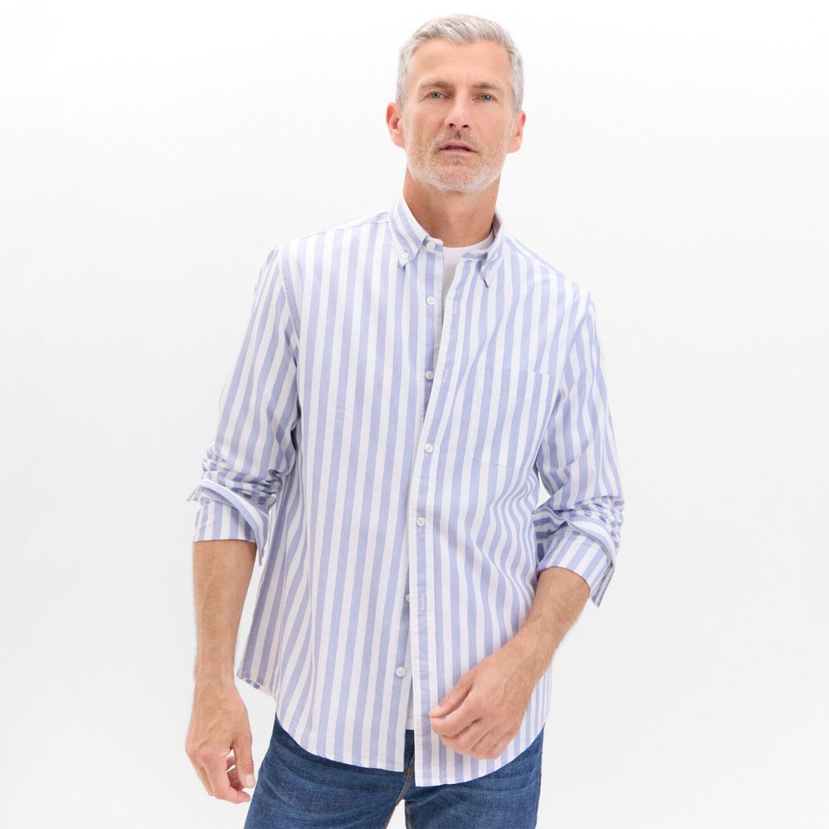 CORTEFIEL - Camisa Manga Larga Hombre Cortefiel.