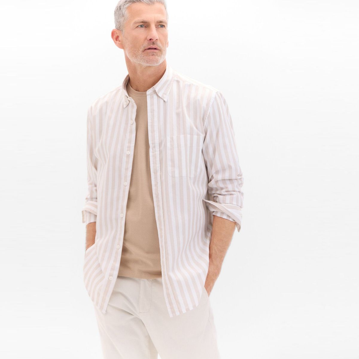 CORTEFIEL - Camisa Manga Larga Hombre Cortefiel.