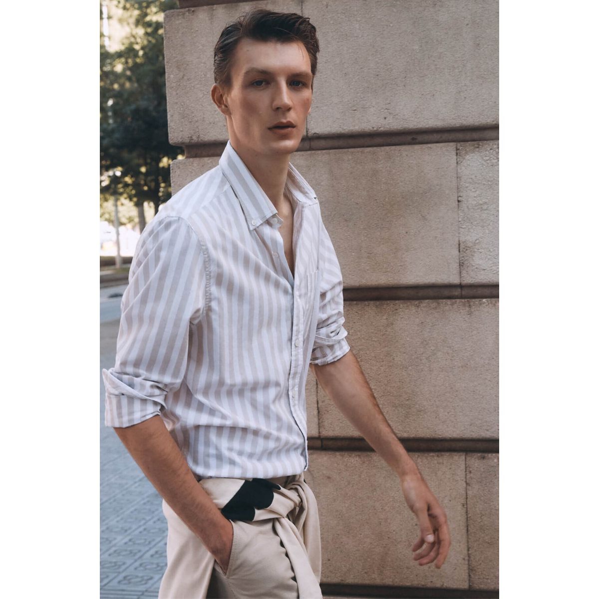 CORTEFIEL - Camisa Manga Larga Hombre Cortefiel.