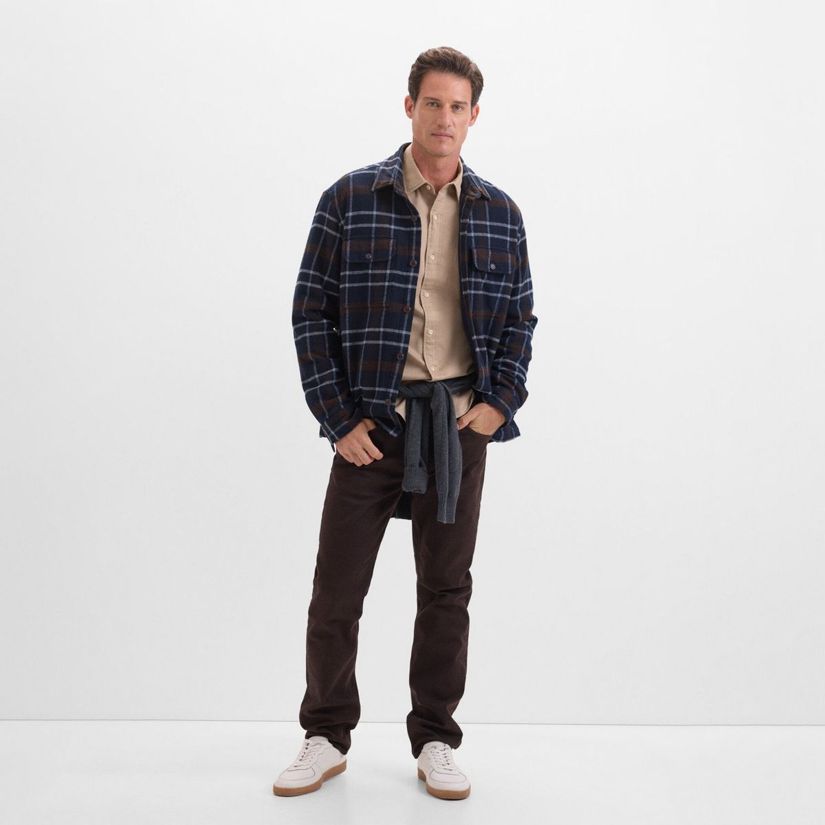 CORTEFIEL - Camisa Manga Larga Hombre Cortefiel 