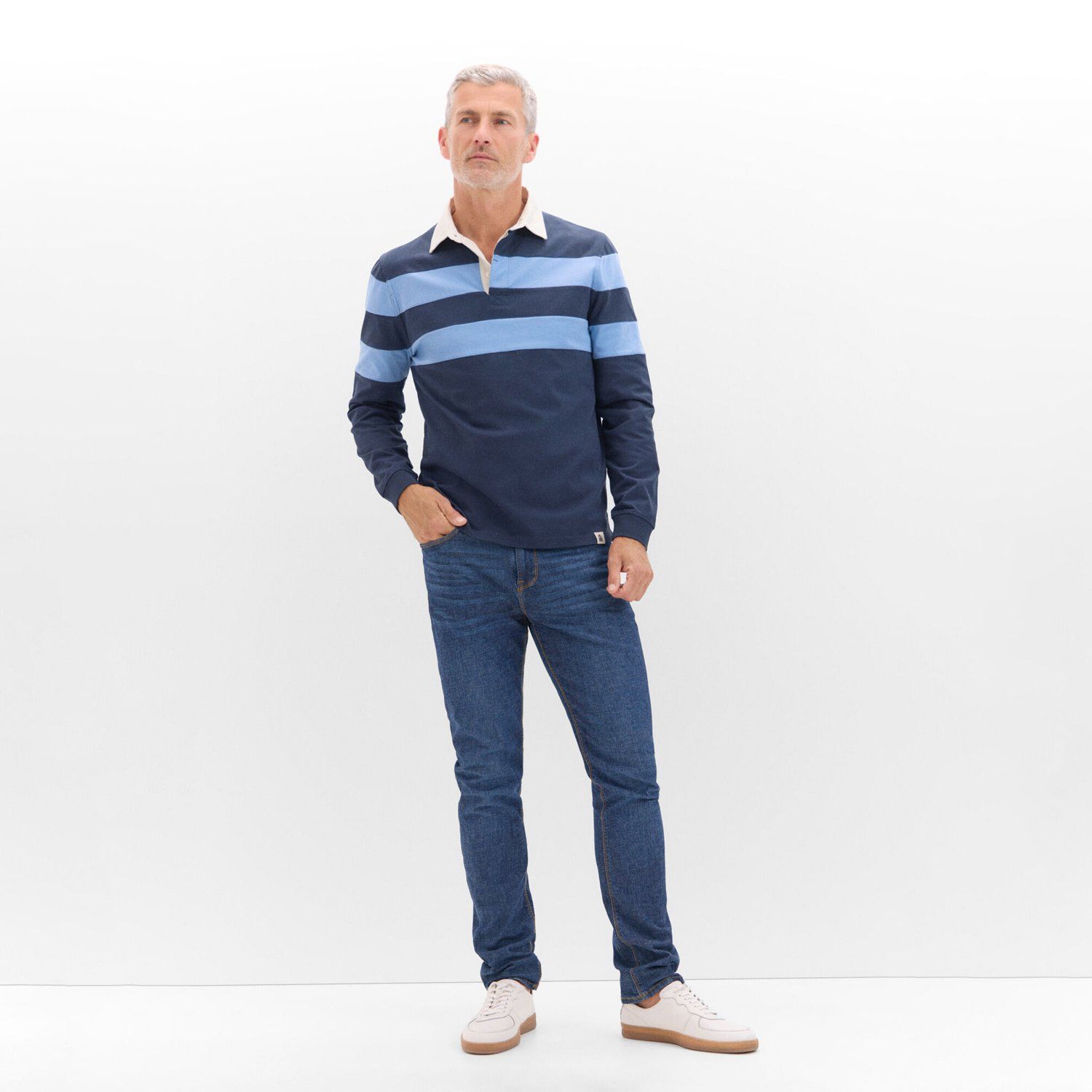 Polo Manga Larga Hombre Cortefiel CORTEFIEL