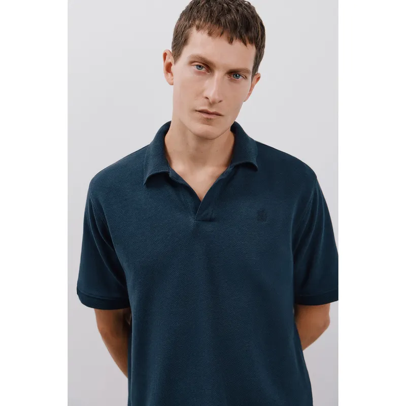 CORTEFIEL - Polo Manga Larga Hombre Cortefiel 