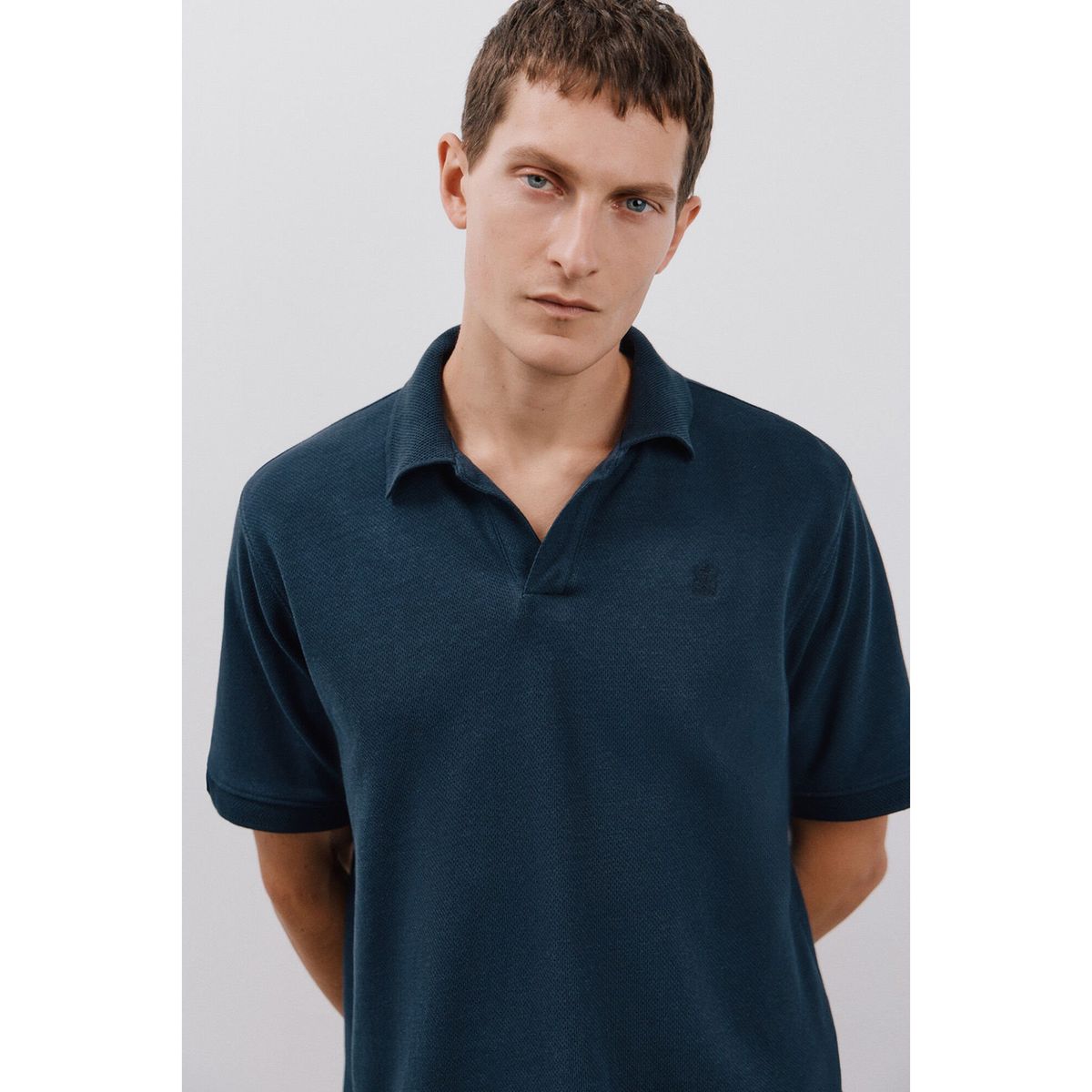 CORTEFIEL - Polo Manga Larga Hombre Cortefiel 