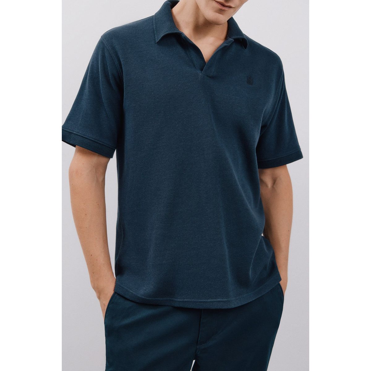 CORTEFIEL - Polo Manga Larga Hombre Cortefiel 