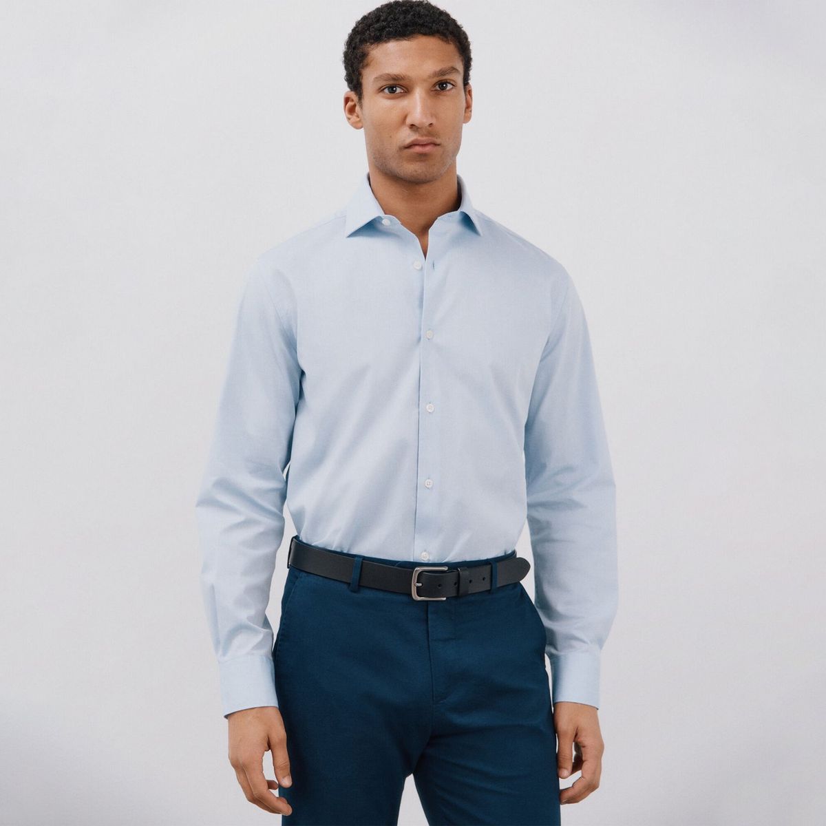 CORTEFIEL - Camisa Manga Larga Hombre Cortefiel.