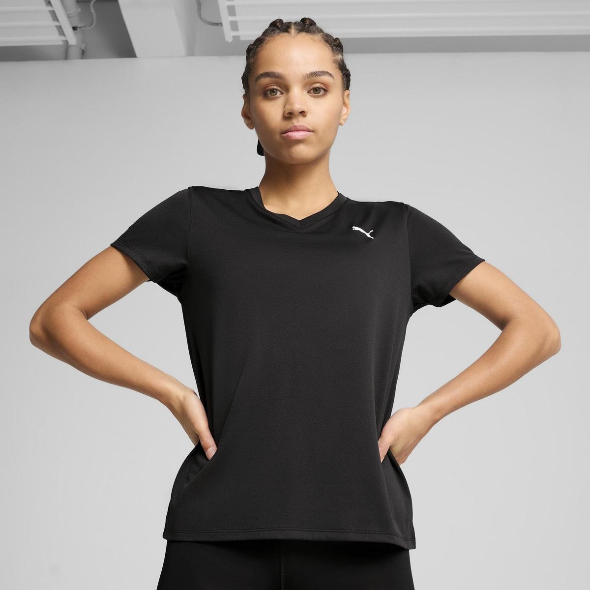 PUMA - Polo Deportivo Mujer W Tad Essential Vneck Tee