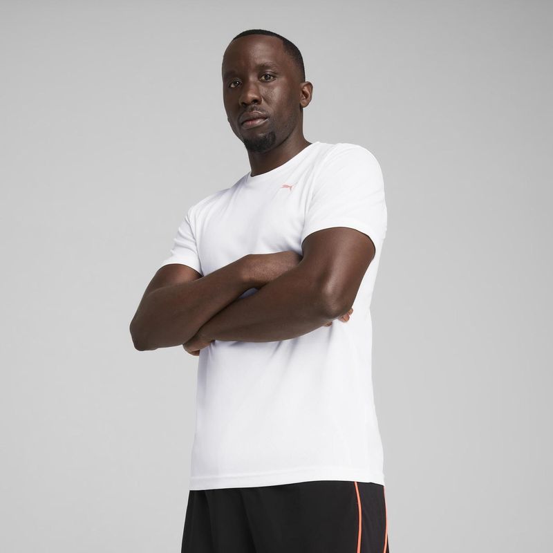 PUMA - Polo Deportivo Hombre Graphics Running Faster Tee M