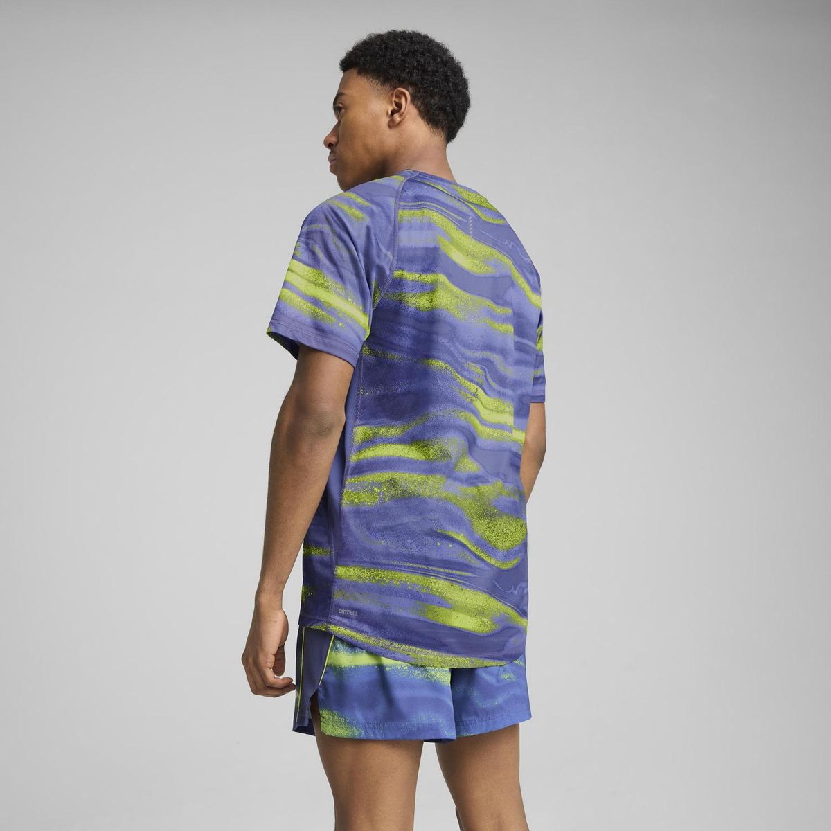 PUMA - Polo Deportivo Hombre M Run Velocity Aop Tee (poly)