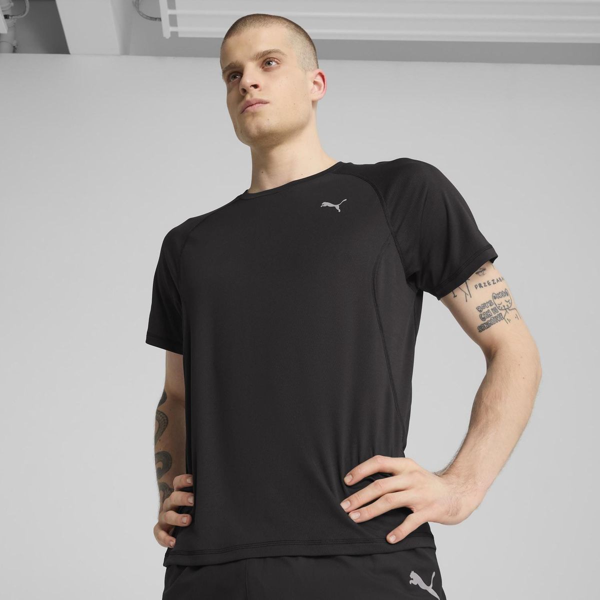 PUMA - Polo Deportivo Hombre M Run Velocity Tee (poly)