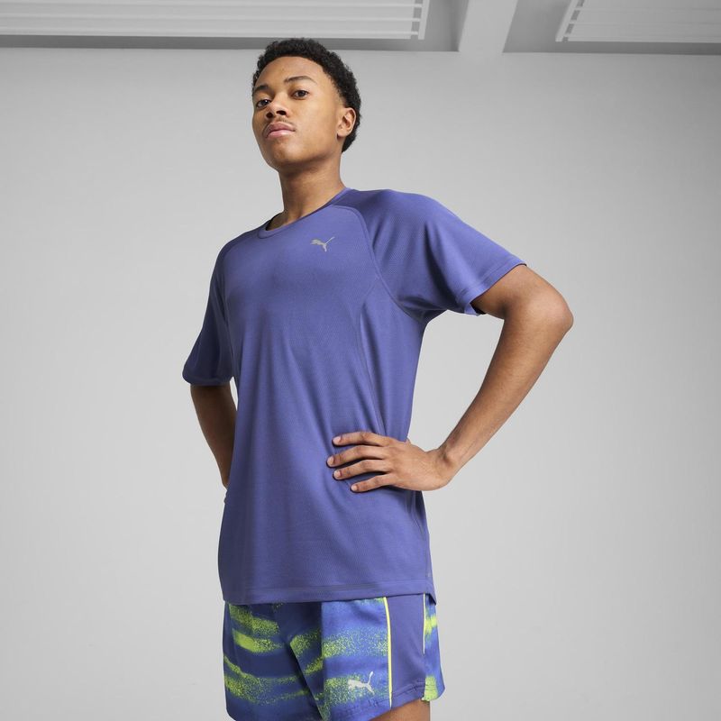 PUMA - Polo Deportivo Hombre M Run Velocity Tee (poly)