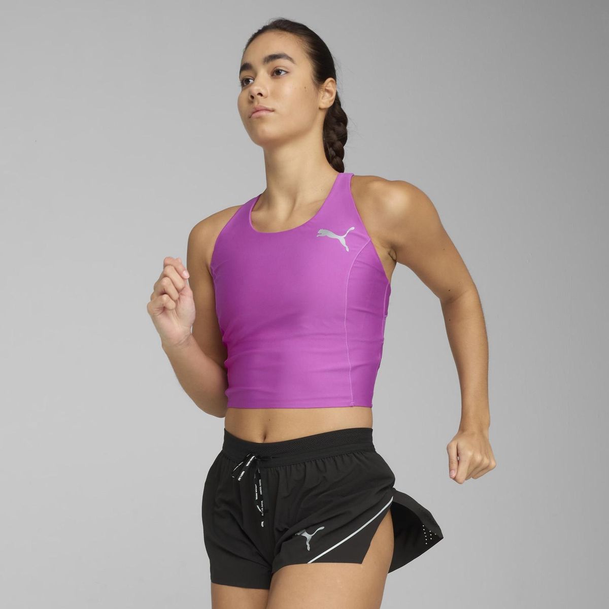 PUMA - Polo Deportivo Mujer W Raceday Ultraform Crop