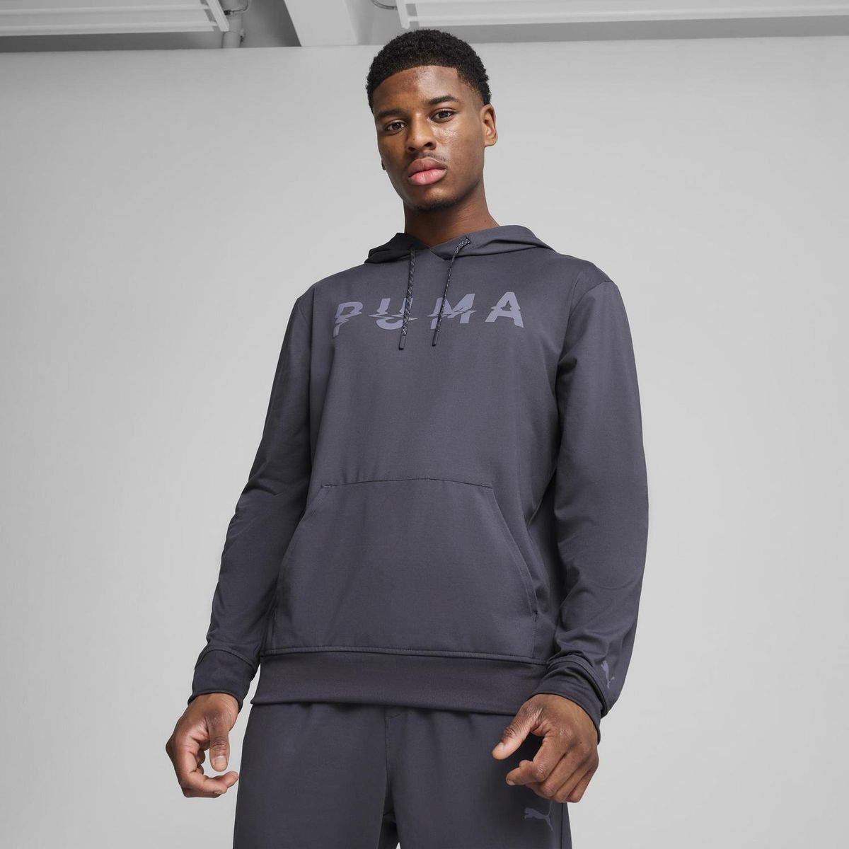 PUMA - Polera Hombre M Cloudspun Branded Hoodie