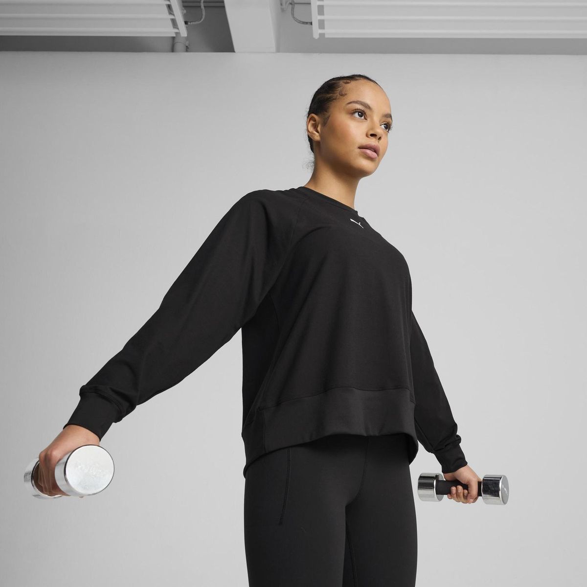 PUMA - Polera Deportiva Mujer W Cloudspun Fashion Midlayer