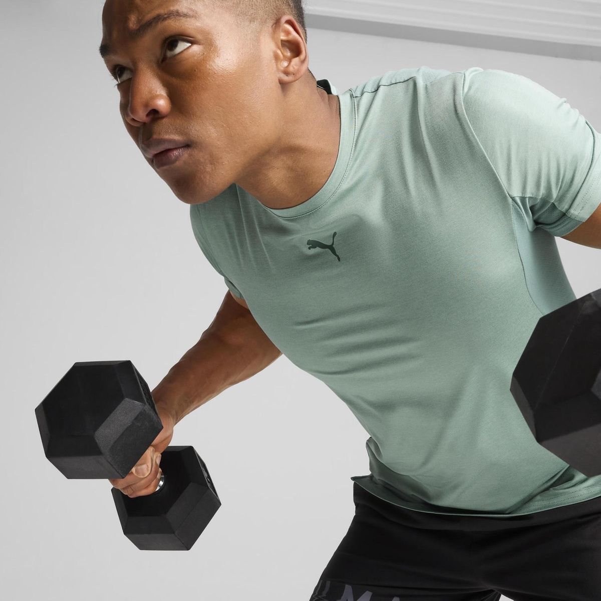 PUMA - Polo Deportivo Hombre M Cloudspun Soft Breathable Tee