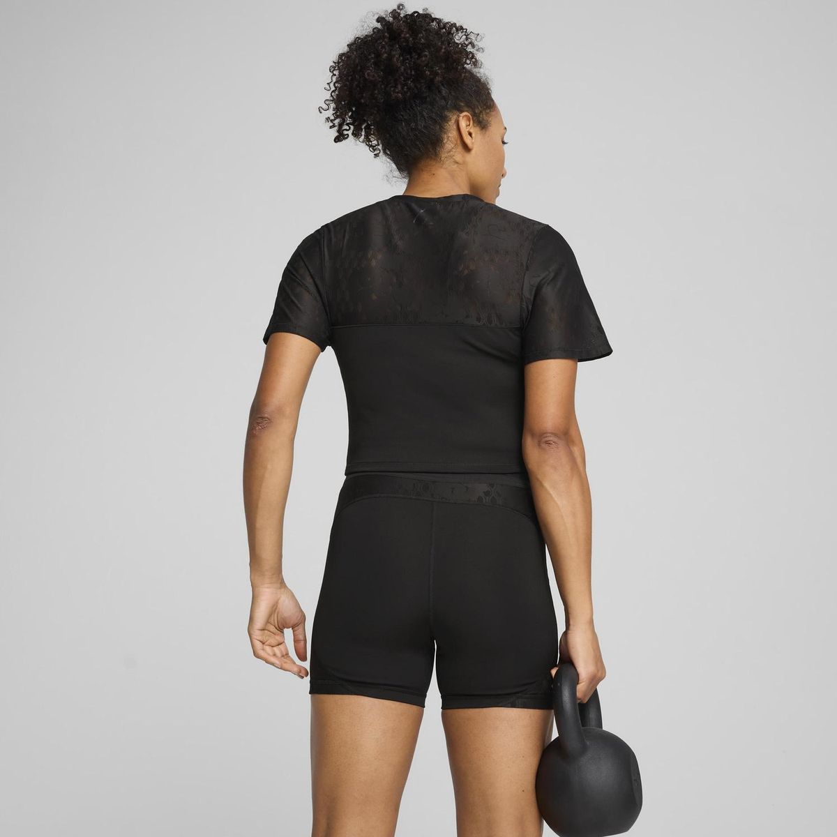 PUMA - Polo Deportivo Mujer Lace Top - Short