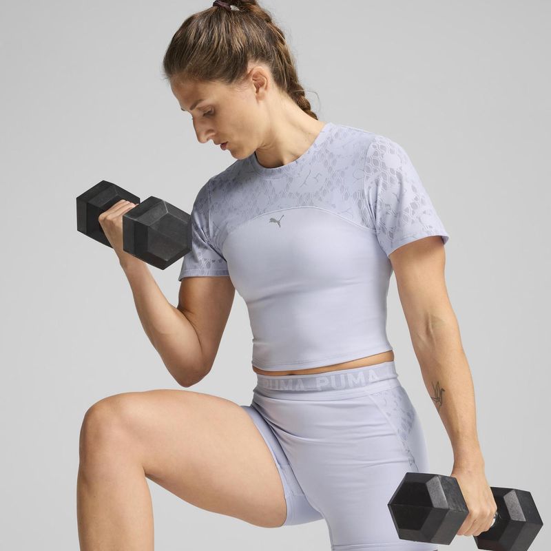 PUMA - Polo Deportivo Mujer Lace Top - Short