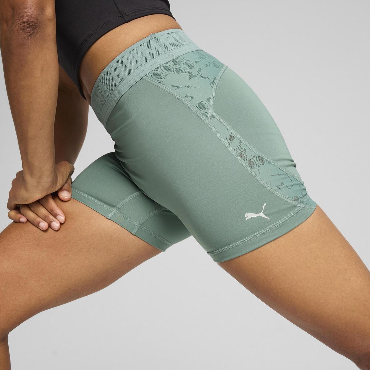 PUMA - Short Mujer Lace Hw 5" Short Tight