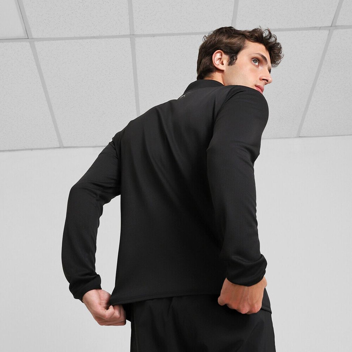 PUMA - Casaca Hombre Outdoor Inspired 1/4 Zip M