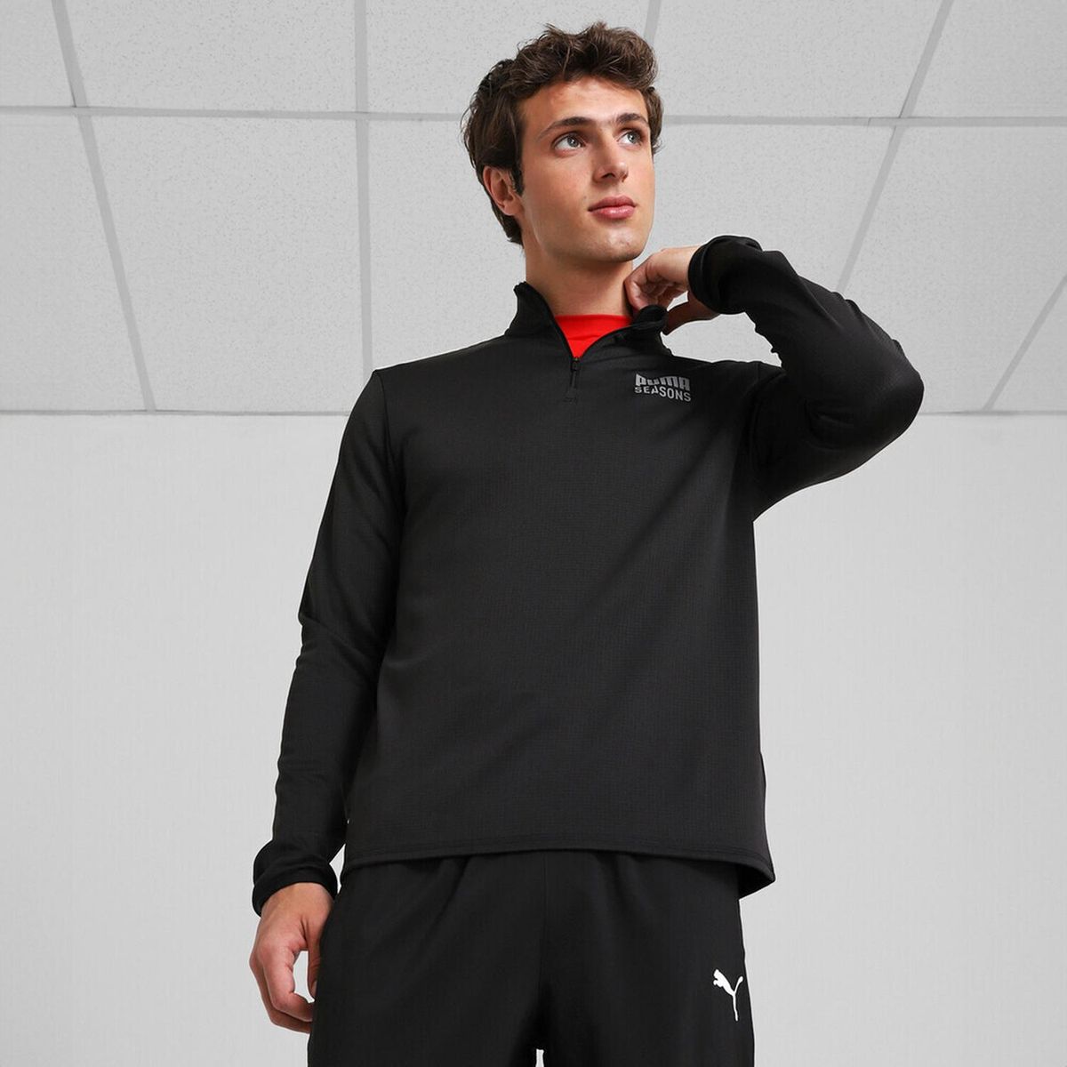 PUMA - Casaca Hombre Outdoor Inspired 1/4 Zip M