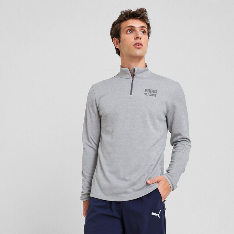 PUMA - Casaca Hombre Outdoor Inspired 1/4 Zip M