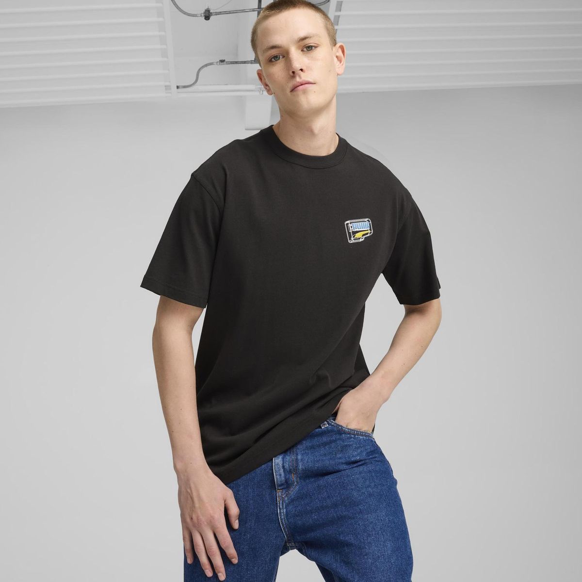 PUMA - Polo Deportivo Hombre Downtown Graphic Tee