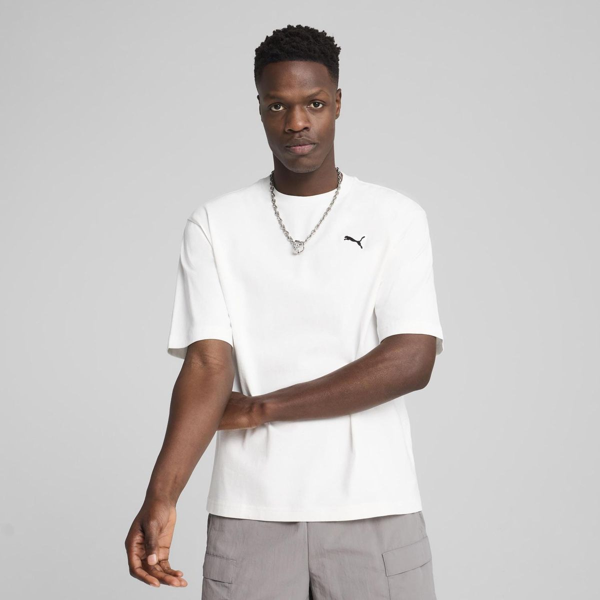 PUMA - Polo Deportivo Hombre Wardrobe Ess Boxy Tee