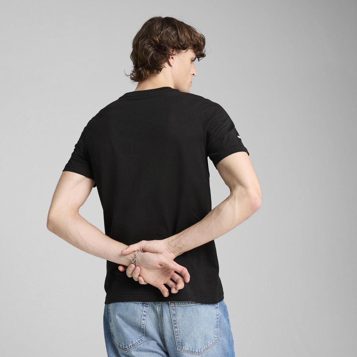 PUMA - Polo Deportivo Hombre Ferrari Race Tonal Big Shield Tee