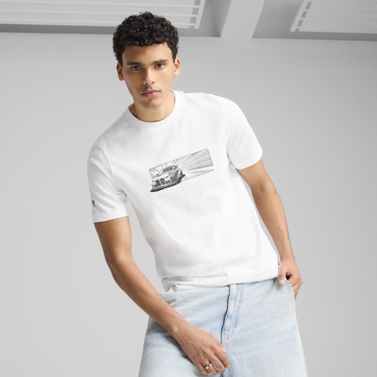 PUMA - Polo Deportivo Hombre Bmw Mms Car Graphic Tee