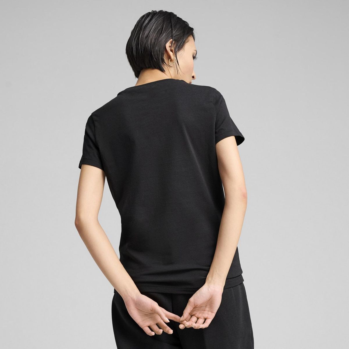 PUMA - Polo Deportivo Mujer Ess Metallic No. 1 Logo Tee