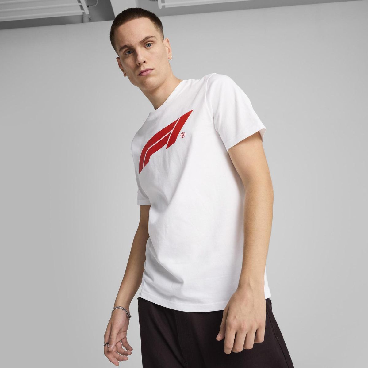 PUMA - Polo Deportivo Hombre F1 Ess Logo Tee