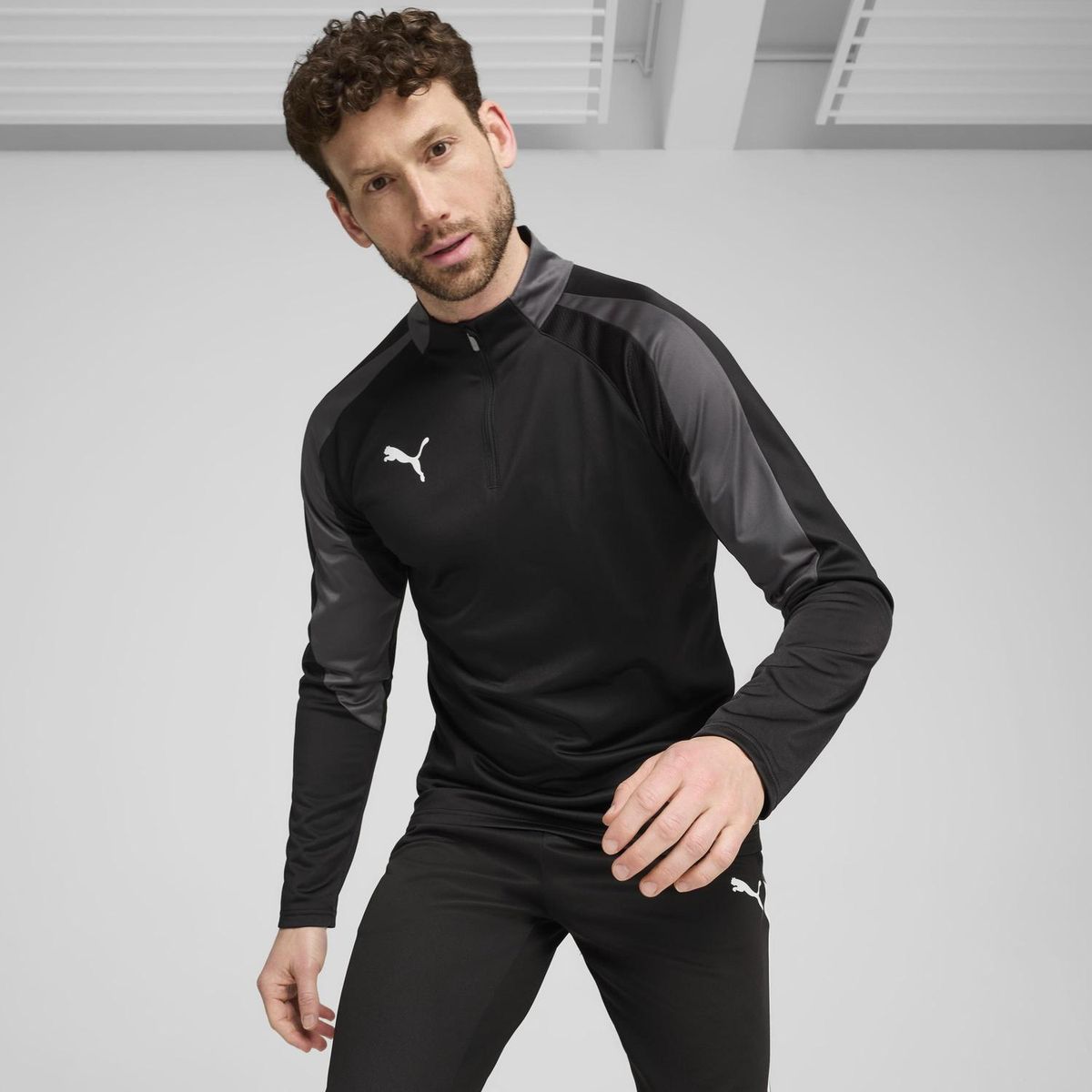 PUMA - Casaca Hombre Individualliga 1/4 Zip Top