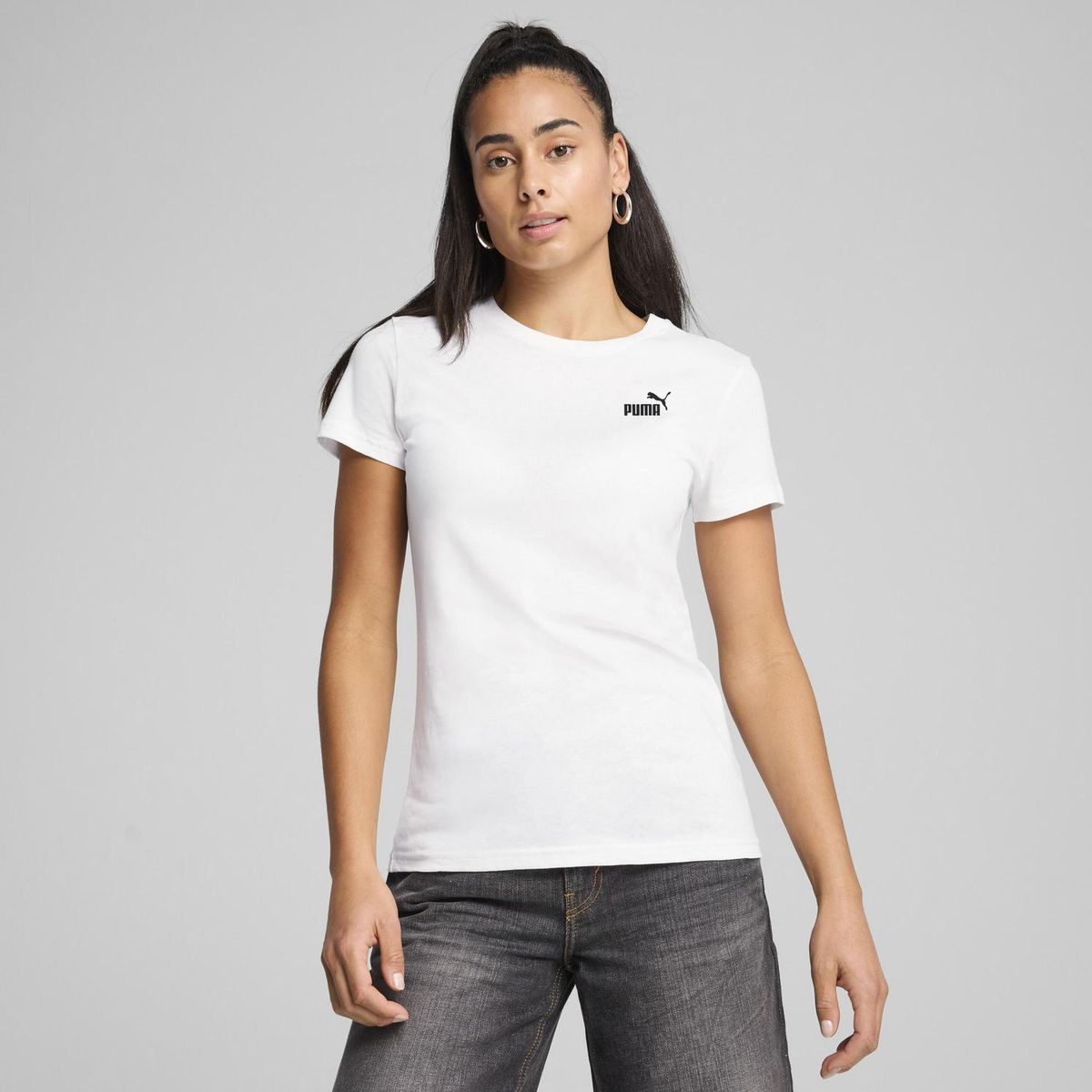 PUMA - Polo deportivo Mujer PUMA ESS Small No. 1 Logo Tee