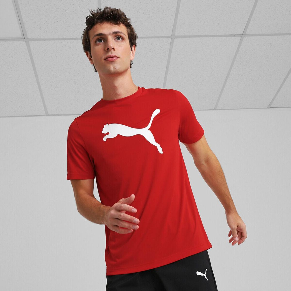 PUMA - Polo Deportivo Hombre Ess Poly Tee (s)