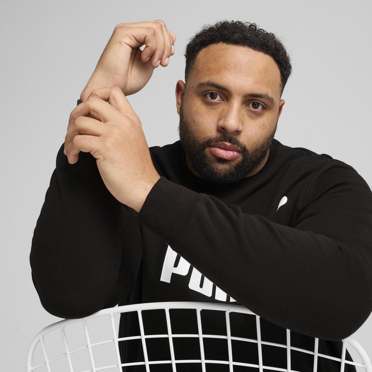 PUMA - Polera Hombre Ess No. 1 Logo Crew Fl