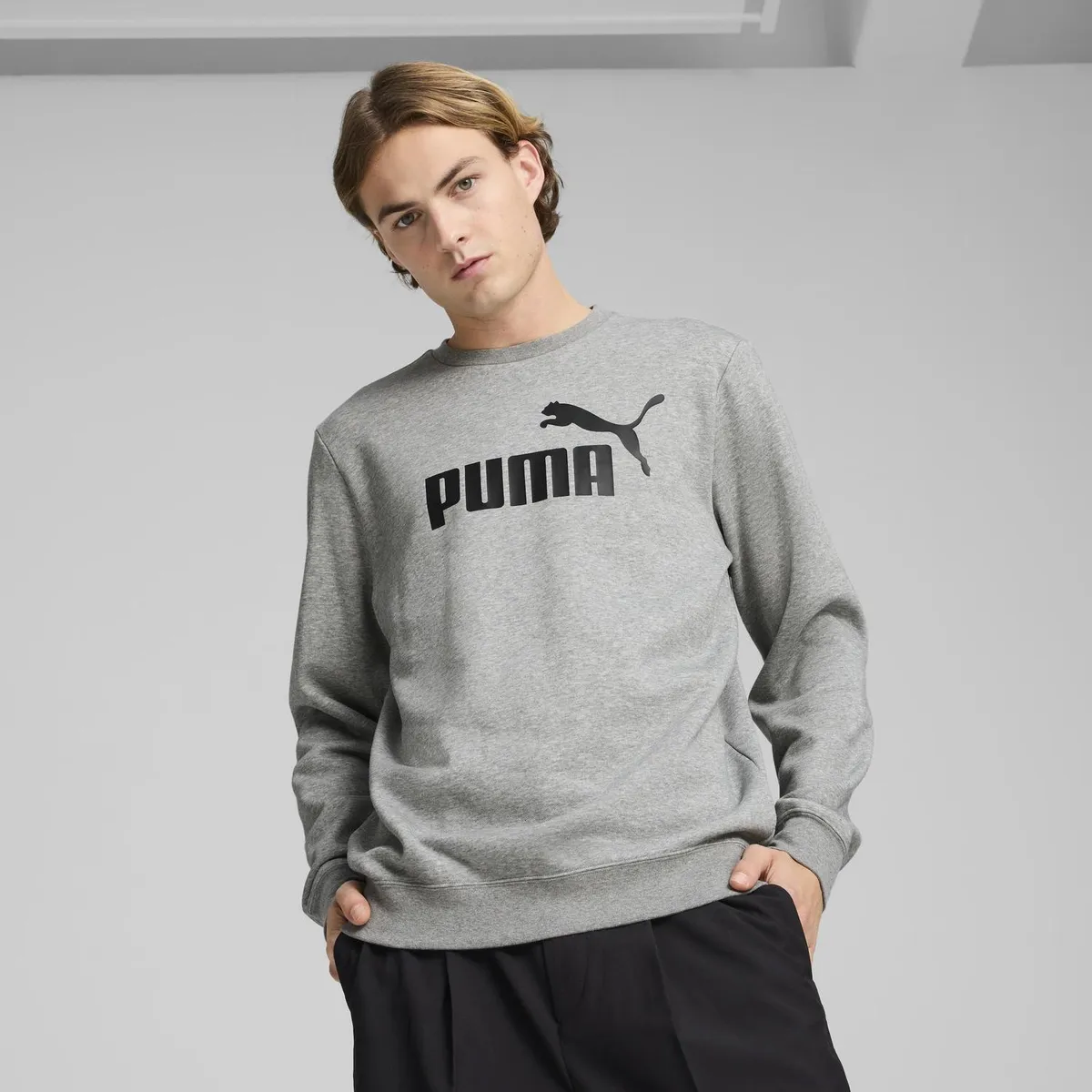 PUMA - Polera Hombre PUMA ESS No. 1 Logo Crew FL