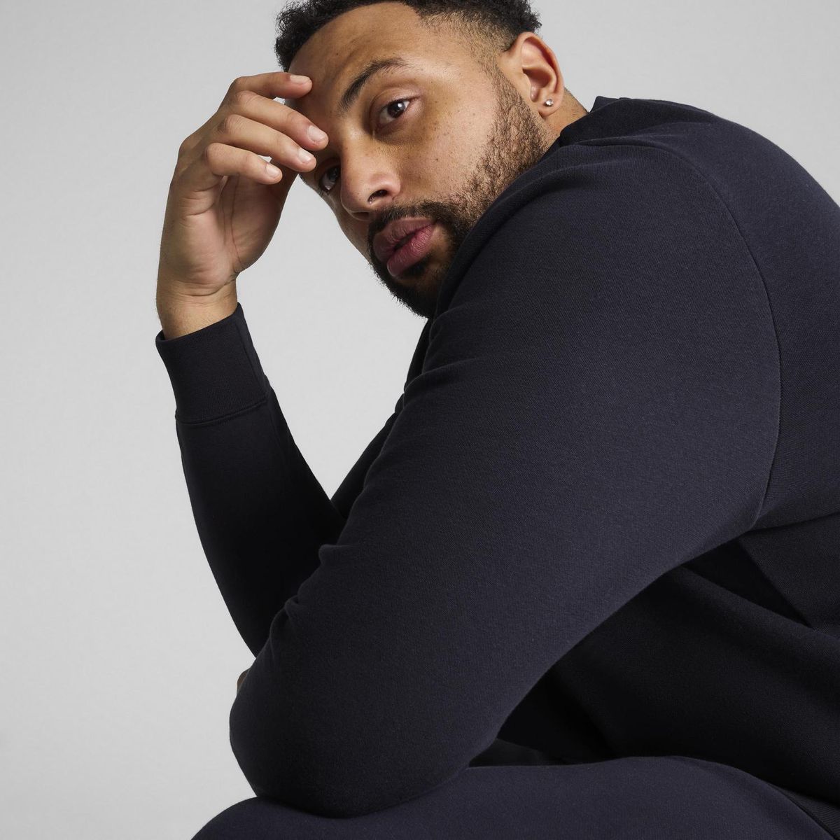 PUMA - Polera Hombre Ess Small No. 1 Logo Crew Fl