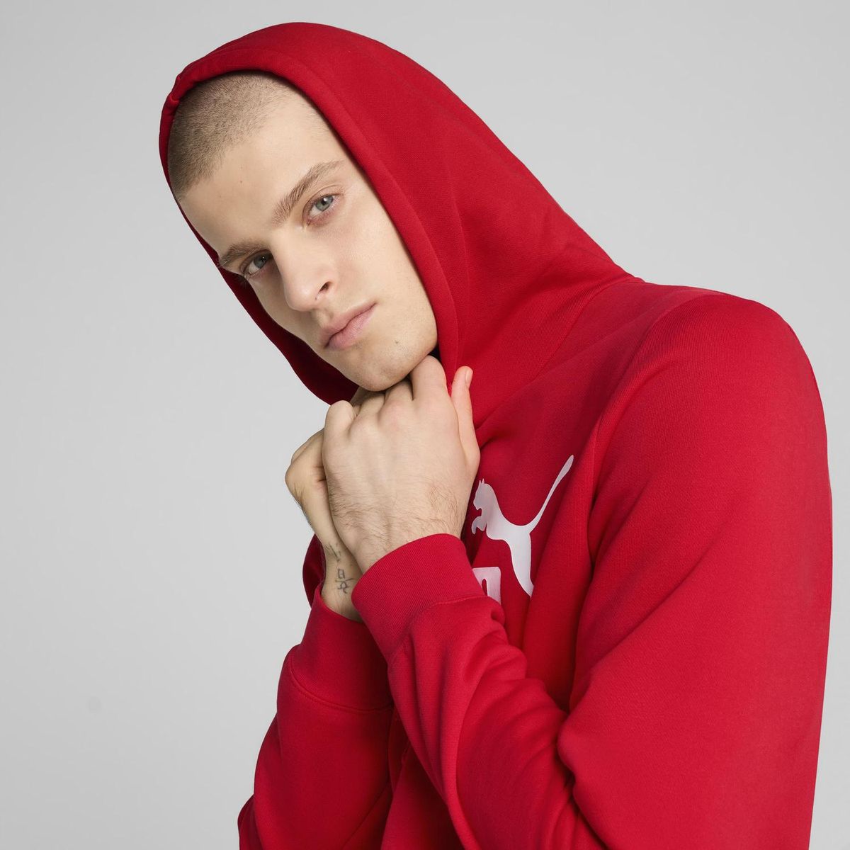 PUMA - Polera Hombre Ess No. 1 Logo Hoodie Fl