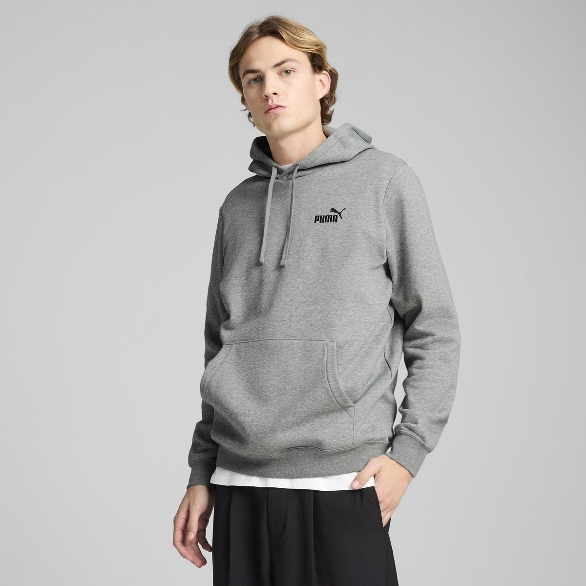 PUMA - Polera Hombre Ess Small No. 1 Logo Hoodie Fl